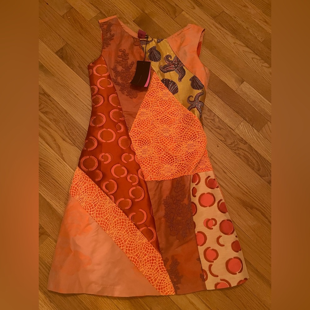Save the queen orange dress